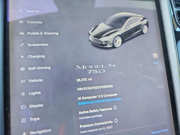 2018 TESLA MODEL S