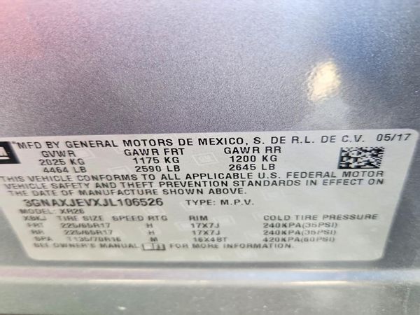 2018 CHEVROLET EQUINOX LT (1LT)