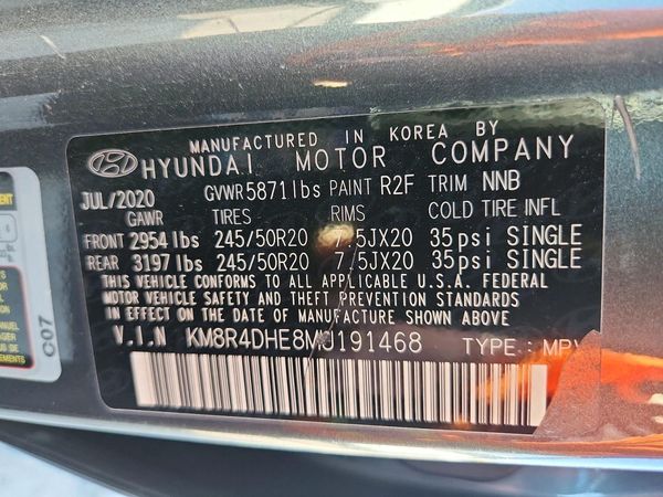 2021 HYUNDAI PALISADE SEL w/ Premium Pkg