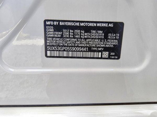 2025 BMW X3 30 xDrive