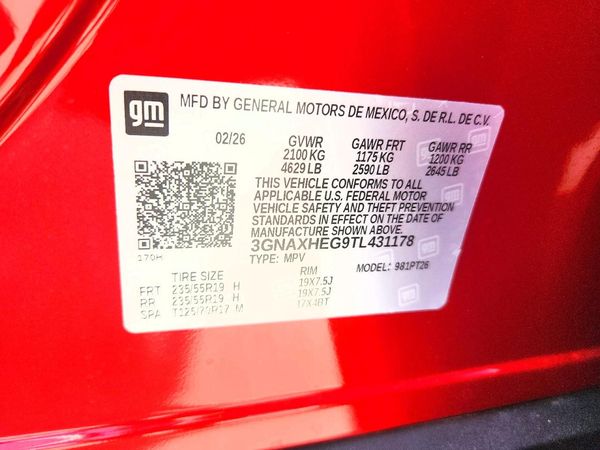 2026 CHEVROLET EQUINOX