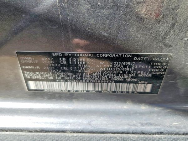 2024 SUBARU CROSSTREK