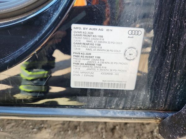 2015 AUDI Q3 quattro Prestige