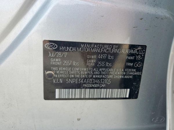 2018 HYUNDAI SONATA