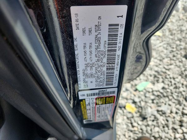 2018 TOYOTA TACOMA SR/SR5/TRD Sport