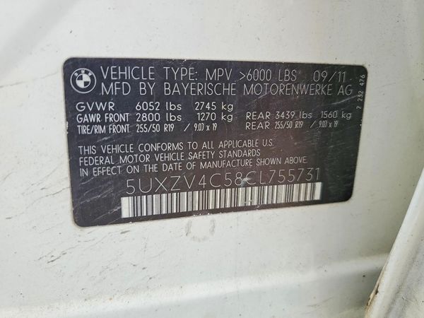 2012 BMW X5 xDrive35i