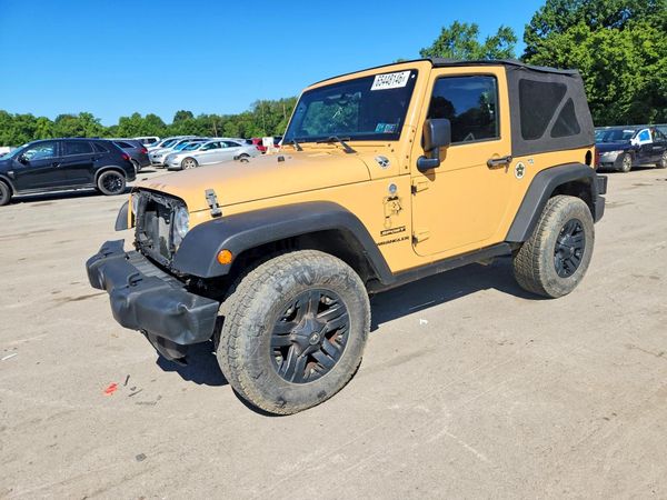 2013 JEEP WRANGLER Sport — Front 3/4