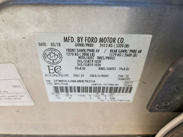 2018 FORD EDGE