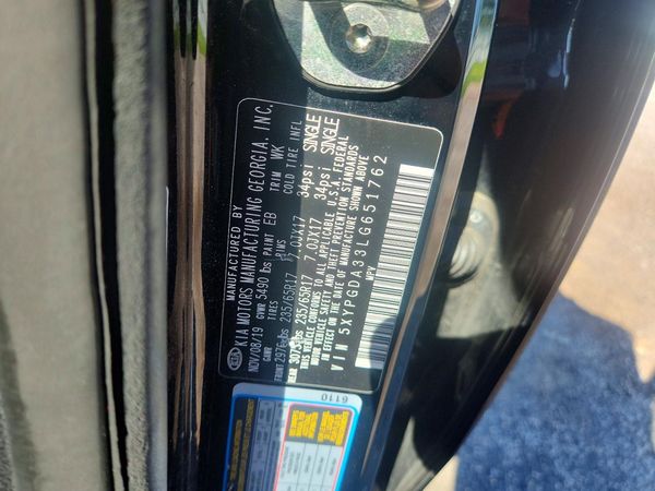 2020 KIA SORENTO L, LX, S