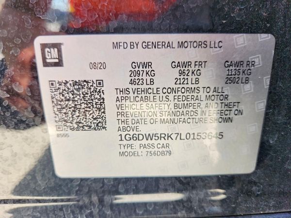 2020 CADILLAC CT5