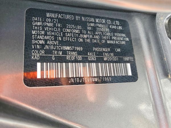 2021 NISSAN ROGUE SPORT
