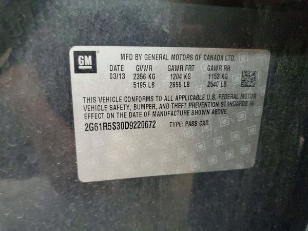 2013 CADILLAC XTS Luxury