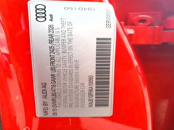 2019 AUDI S3 quattro Premium Plus