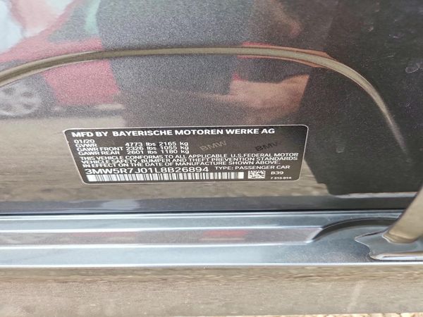2020 BMW 330XI xDrive NA
