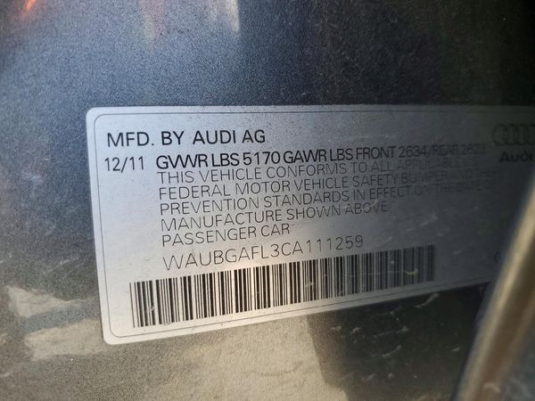 2012 AUDI S4