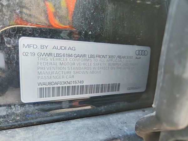 2019 AUDI A8