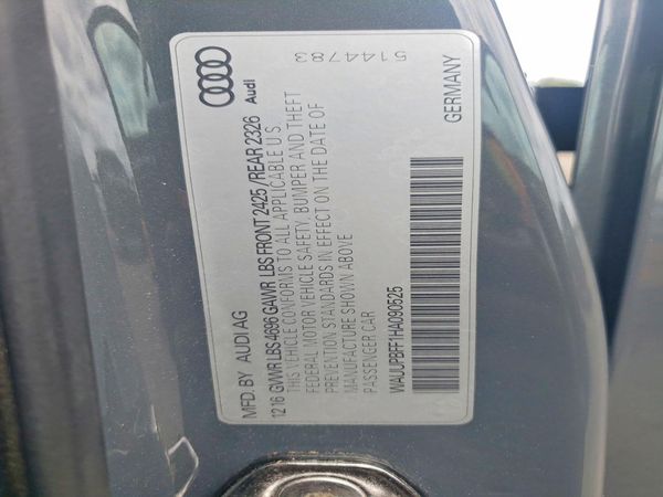 2017 AUDI A3 e-tron Premium