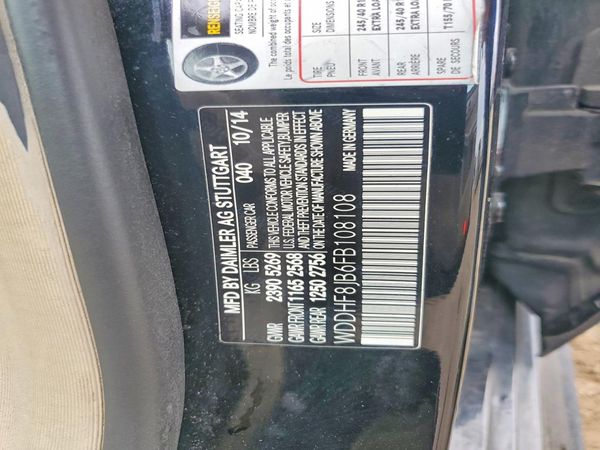 2015 MERCEDES-BENZ E