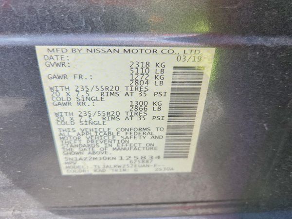 2019 NISSAN MURANO