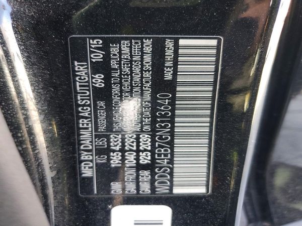 2016 MERCEDES-BENZ CLA CLA250