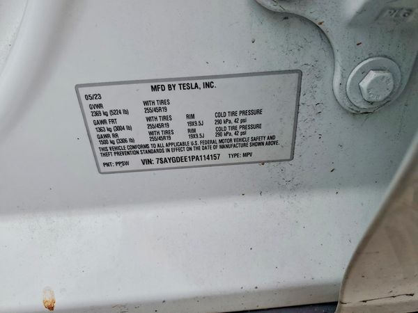 2023 TESLA MODEL Y