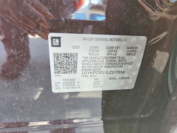 2020 CADILLAC XT6 Premium Luxury — VINS
