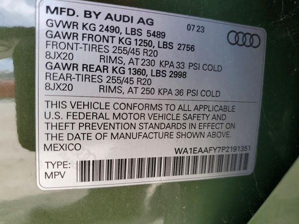 2023 AUDI Q5