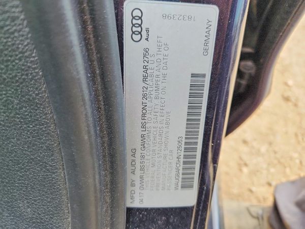 2017 AUDI A6 quattro Premium Plus