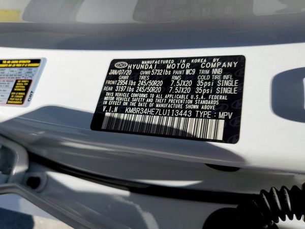 2020 HYUNDAI PALISADE SEL w/ Convenience Pkg