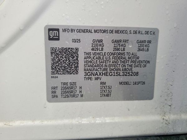 2025 CHEVROLET EQUINOX 1LT