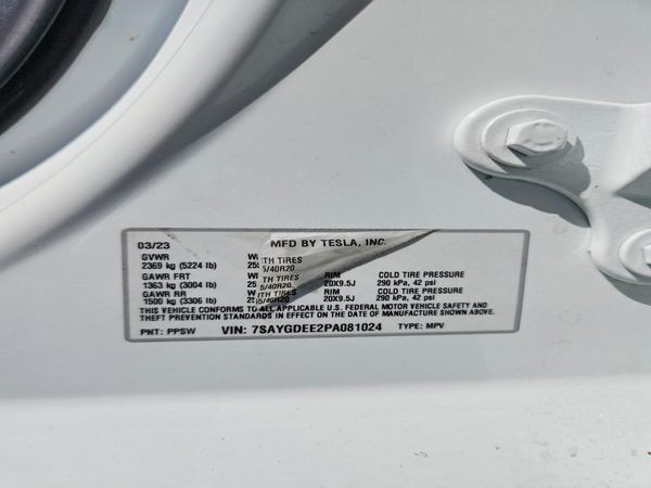 2023 TESLA MODEL Y