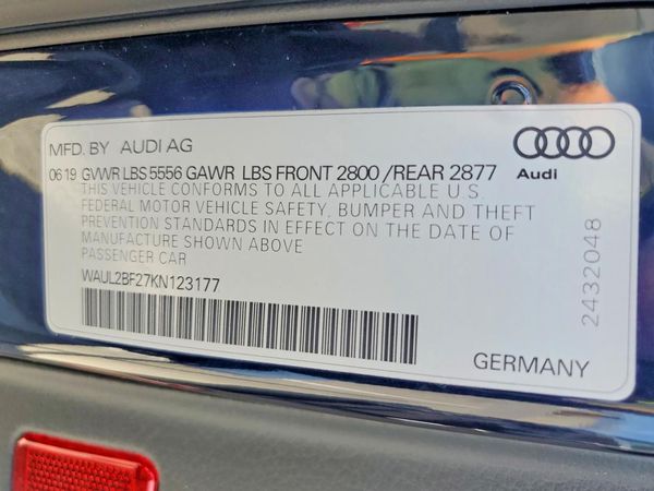 2019 AUDI A6 quattro Premium Plus