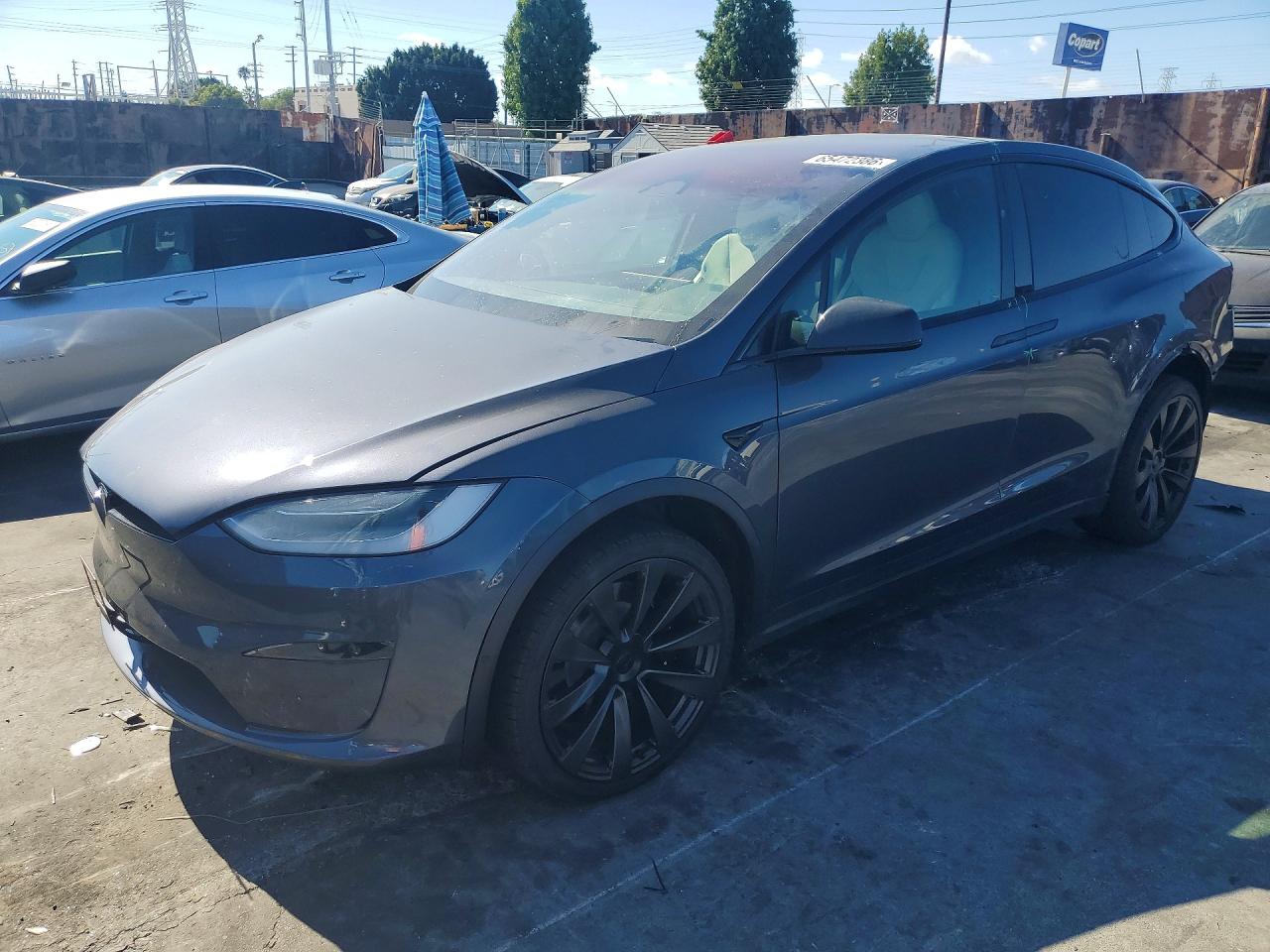 2022 TESLA MODEL X — Front 3/4