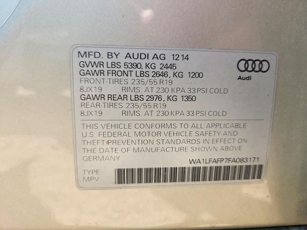 2015 AUDI Q5 Premium Plus