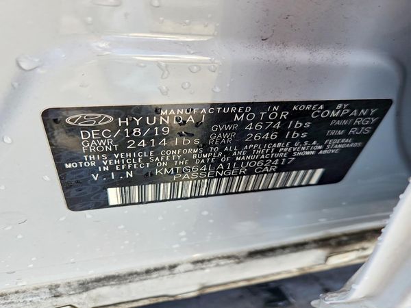 2020 GENESIS G70