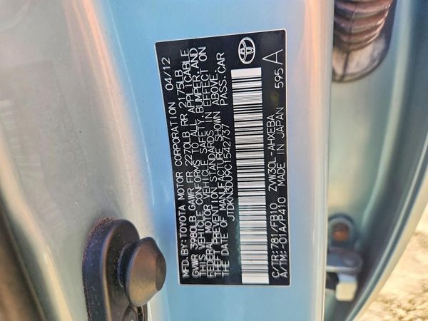 2012 TOYOTA PRIUS