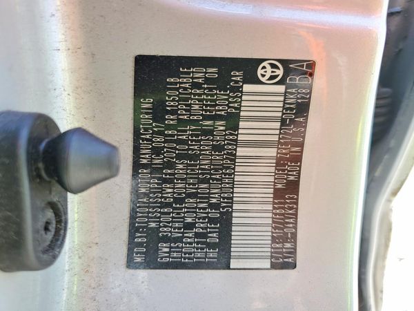 2018 TOYOTA COROLLA L/LE/SE/XLE/XSE