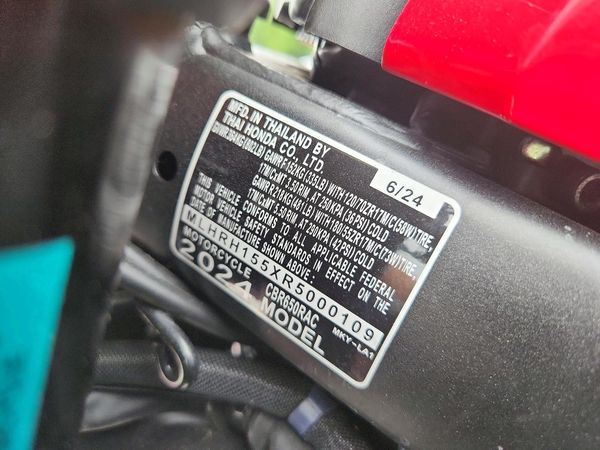 2024 HONDA CBR CYCLE