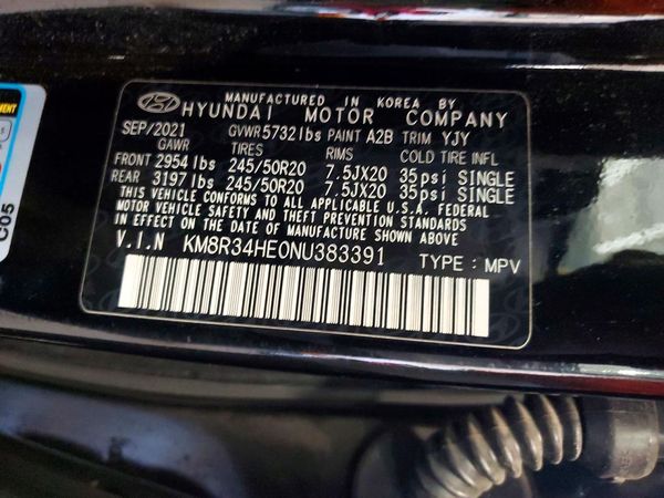 2022 HYUNDAI PALISADE SEL w/Convenience Pkg