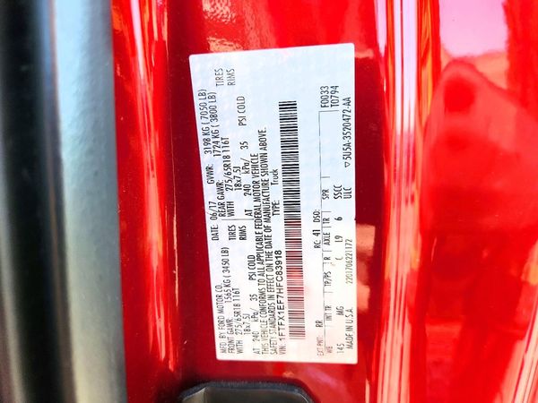 2017 FORD F150