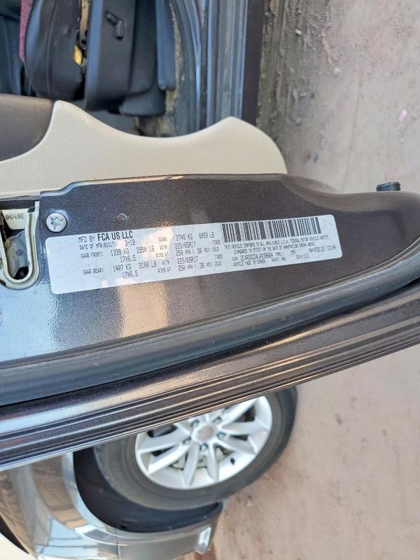 2018 DODGE CARAVAN SXT