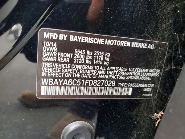 2015 BMW 740