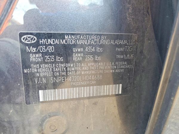 2020 HYUNDAI SONATA Limited