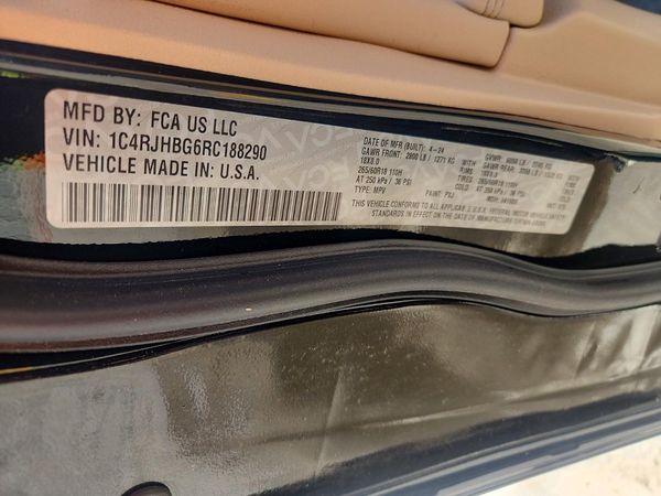 2024 JEEP GRAND CHEROKEE LIMITED 4X4