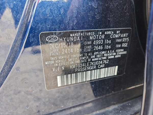 2019 GENESIS G70