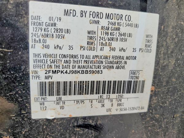 2019 FORD EDGE