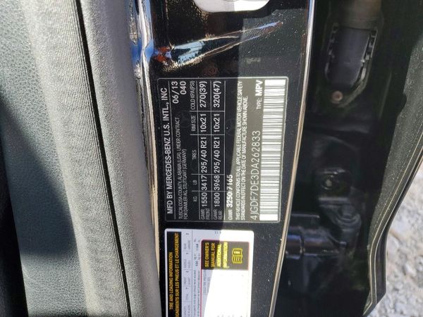 2013 MERCEDES-BENZ GL GL550 4MATIC — VINS