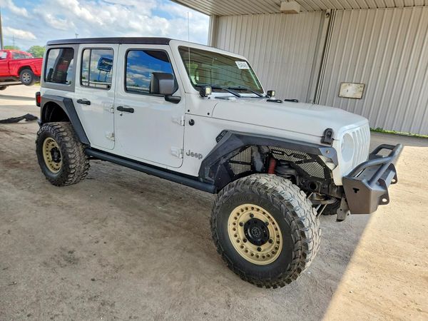2018 JEEP WRANGLER UNLIMITED SPORT — Passenger 3/4