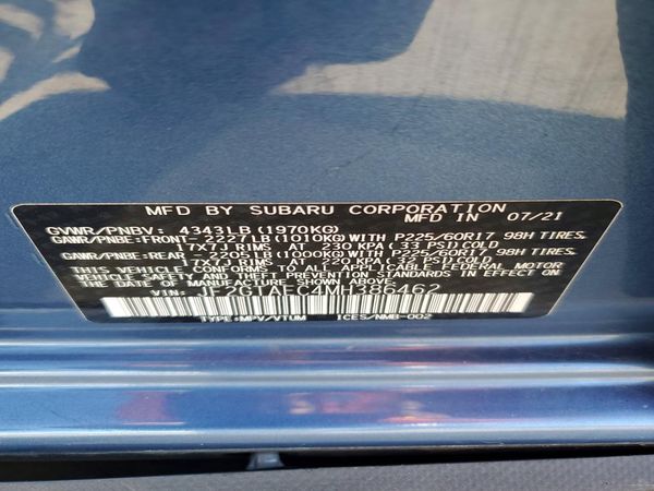 2021 SUBARU CROSSTREK Premium+ES+BSD