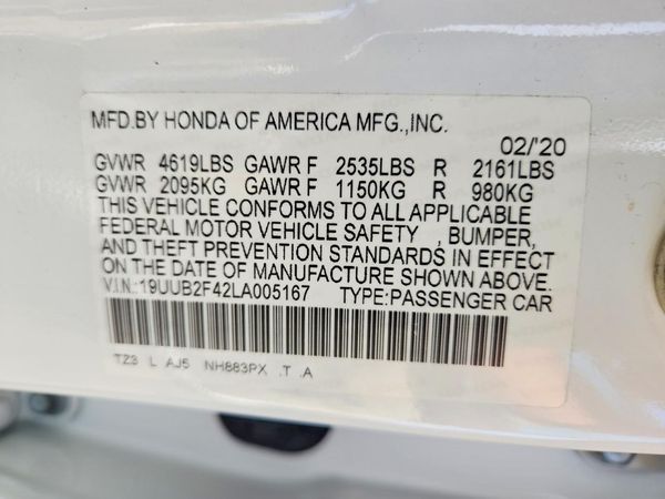 2020 ACURA TLX TEC19 V6